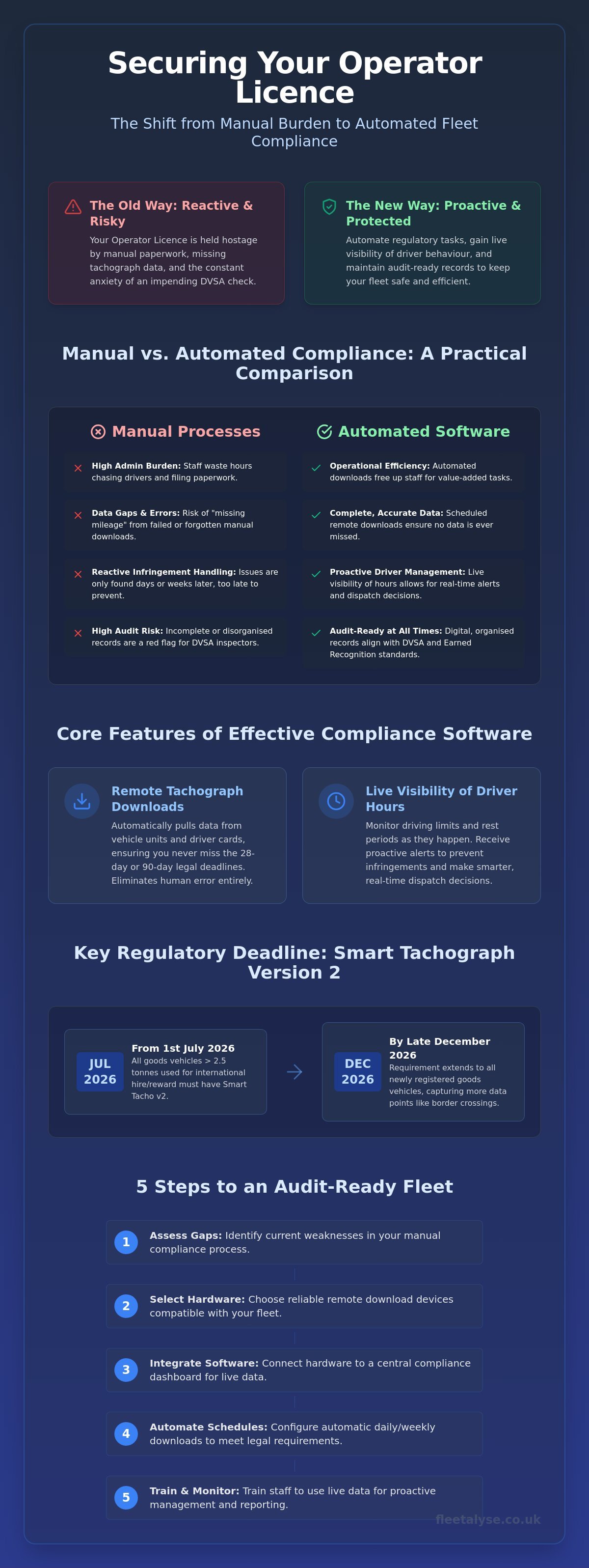 Ensure Safety and Efficiency with Fleet Compliance Software