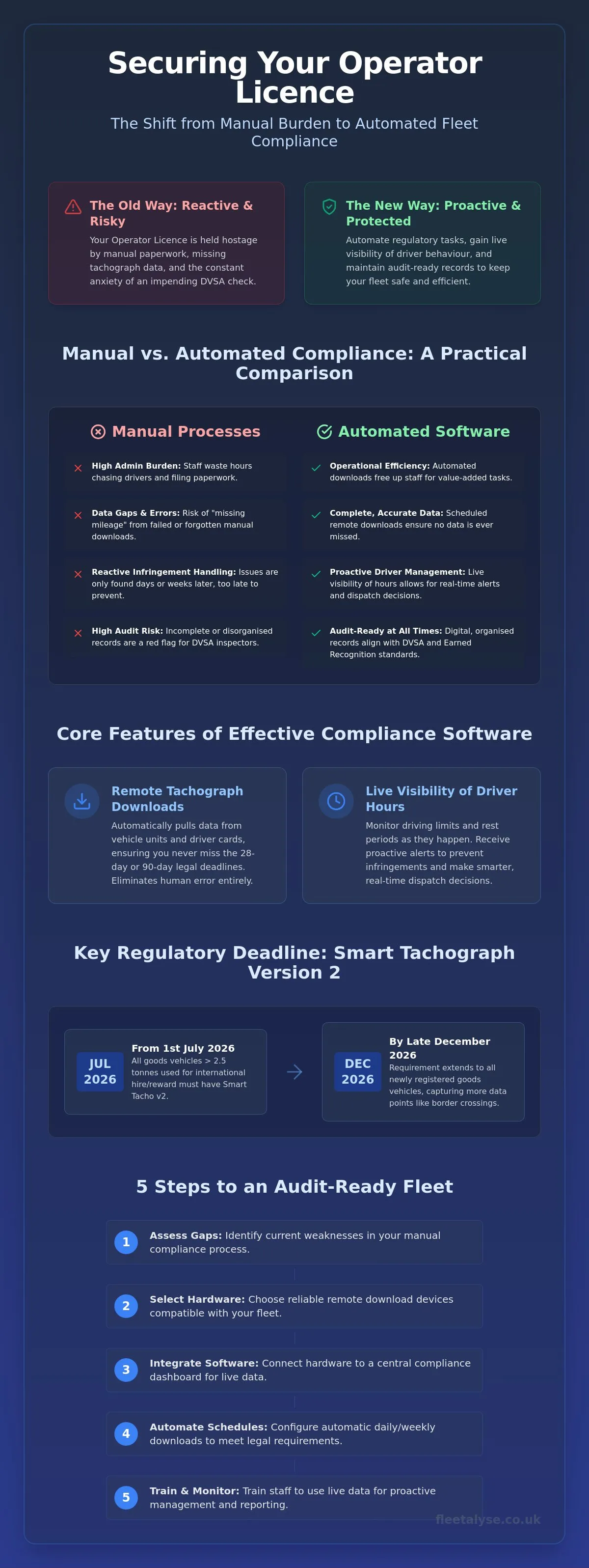 Ensure Safety and Efficiency with Fleet Compliance Software