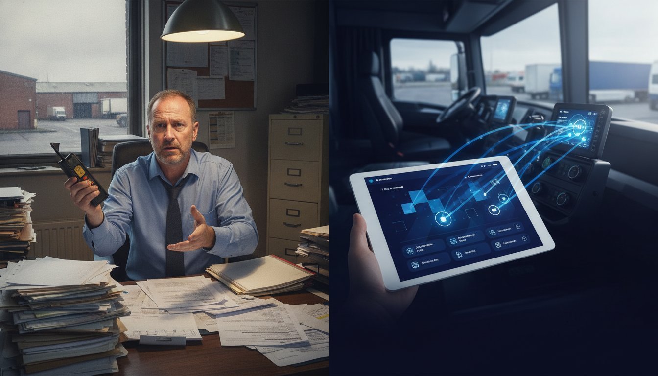 Manual Tacho Download vs Automatic Systems: The Fleet Manager’s Guide