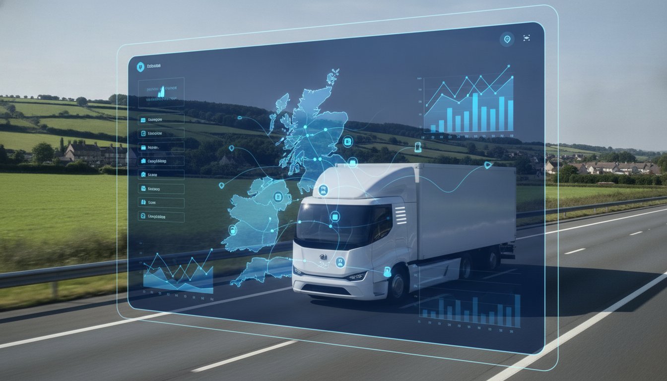 Live HGV location tracking software UK