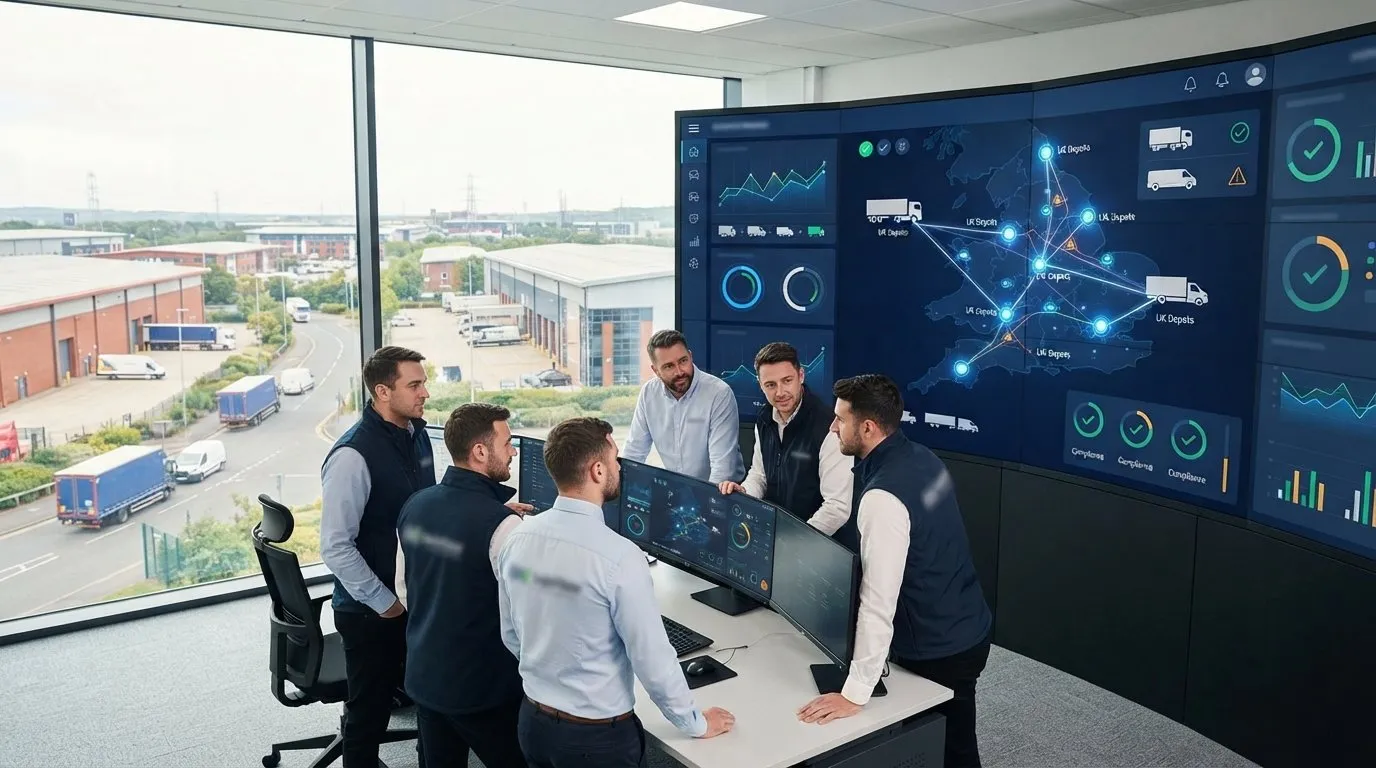 Managing Multiple Depots with One Tacho System: UK Guide