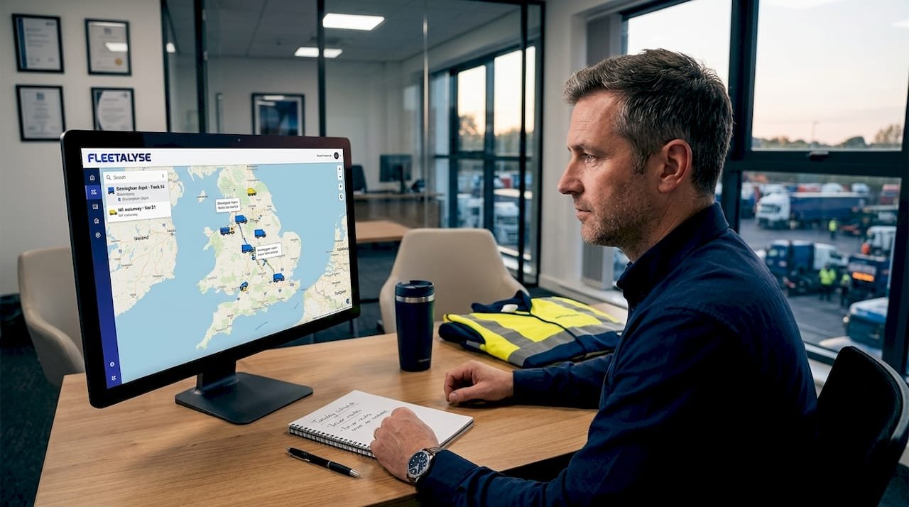 Fleet GPS tracking best practices for UK operators