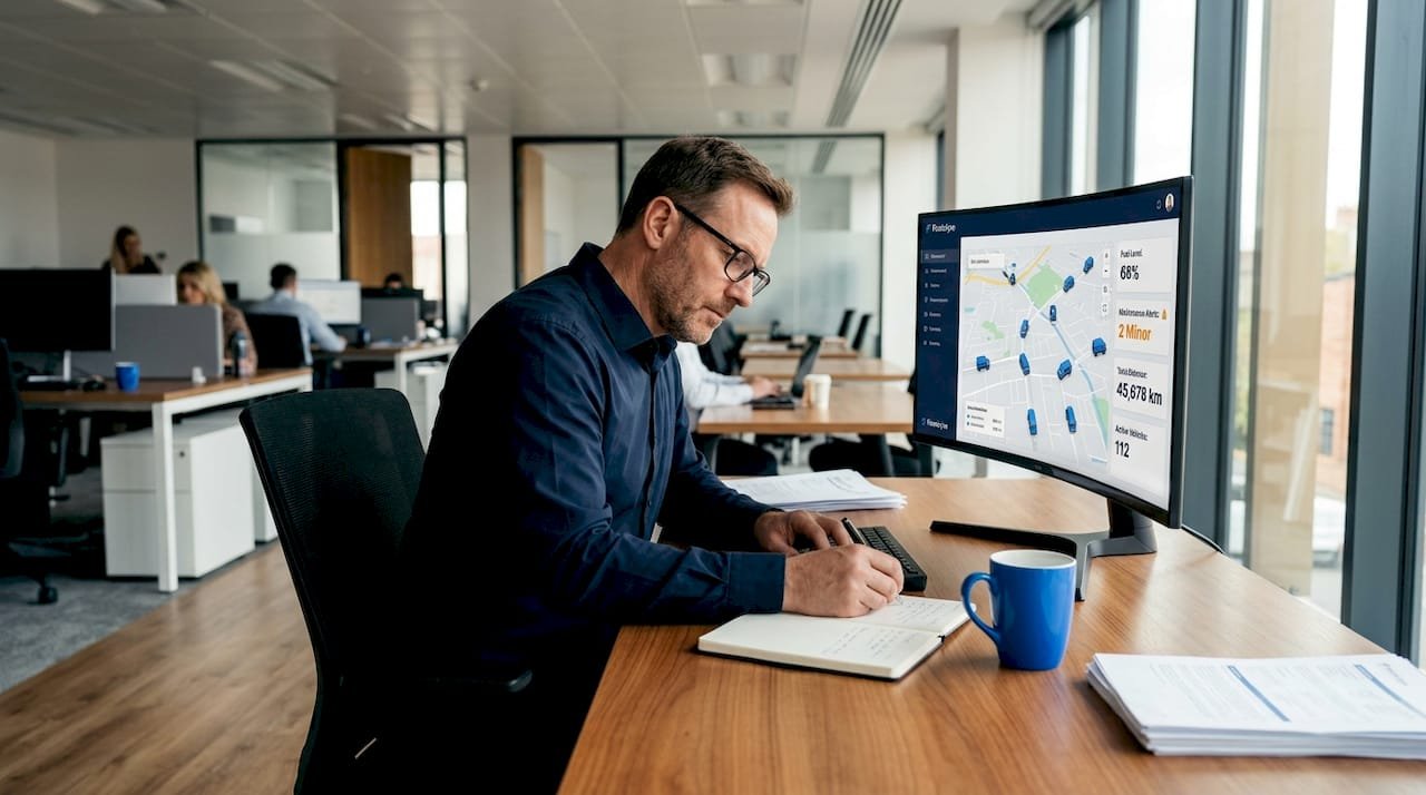 Telematics unit data explained: the UK fleet manager's guide