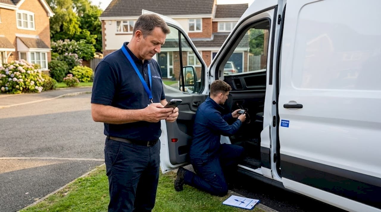 What is van tracking hardware: a UK fleet guide