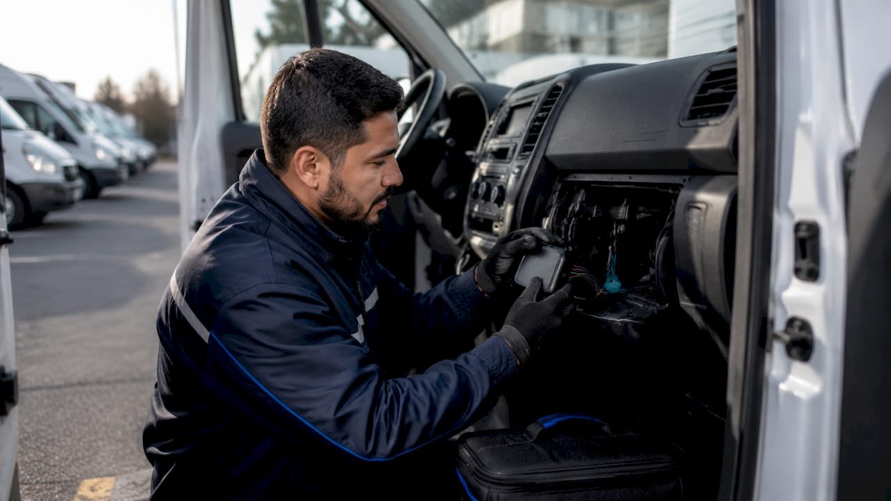 Van fleet GPS installation steps: a practical guide
