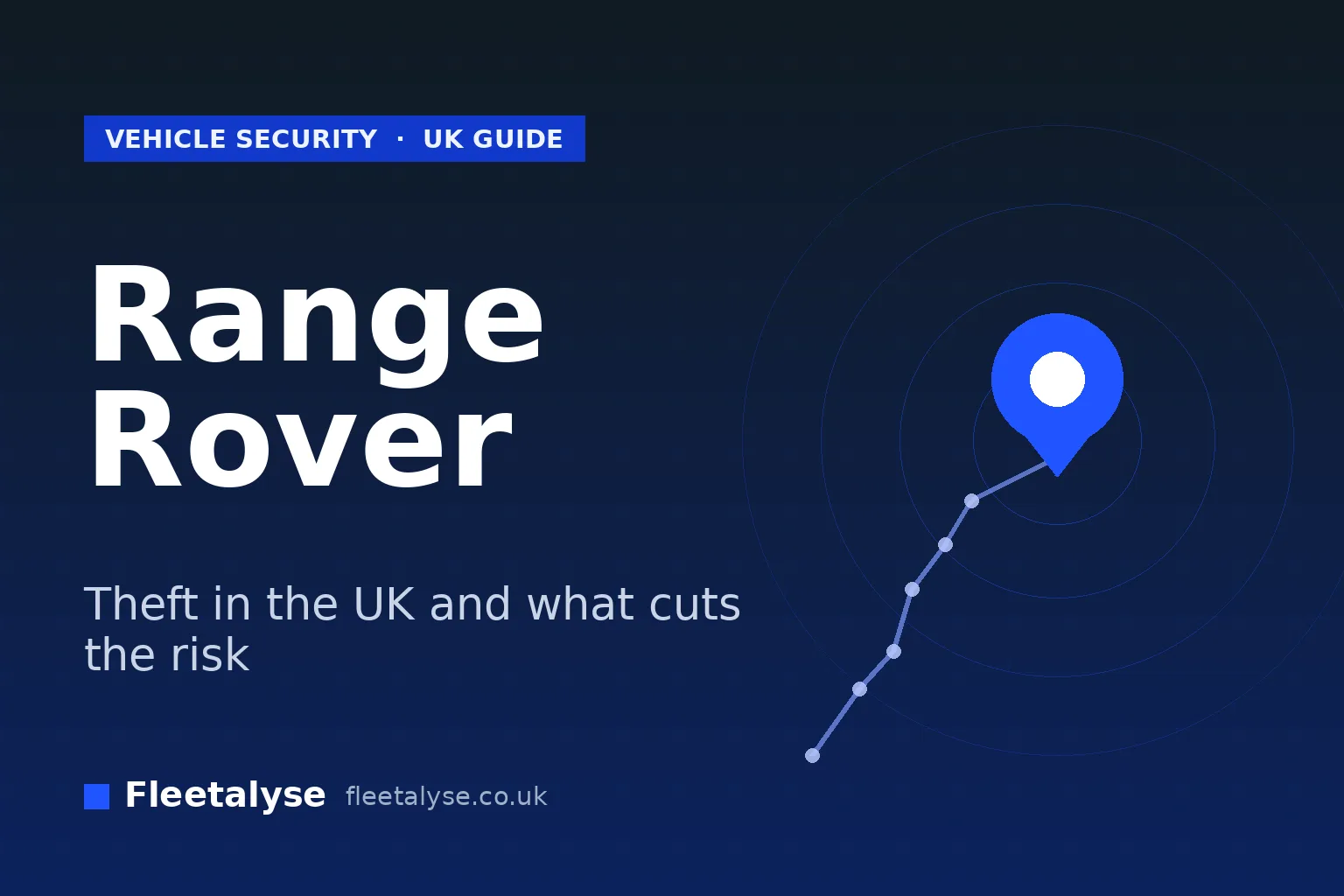 Range Rover theft in the UK and what cuts the risk