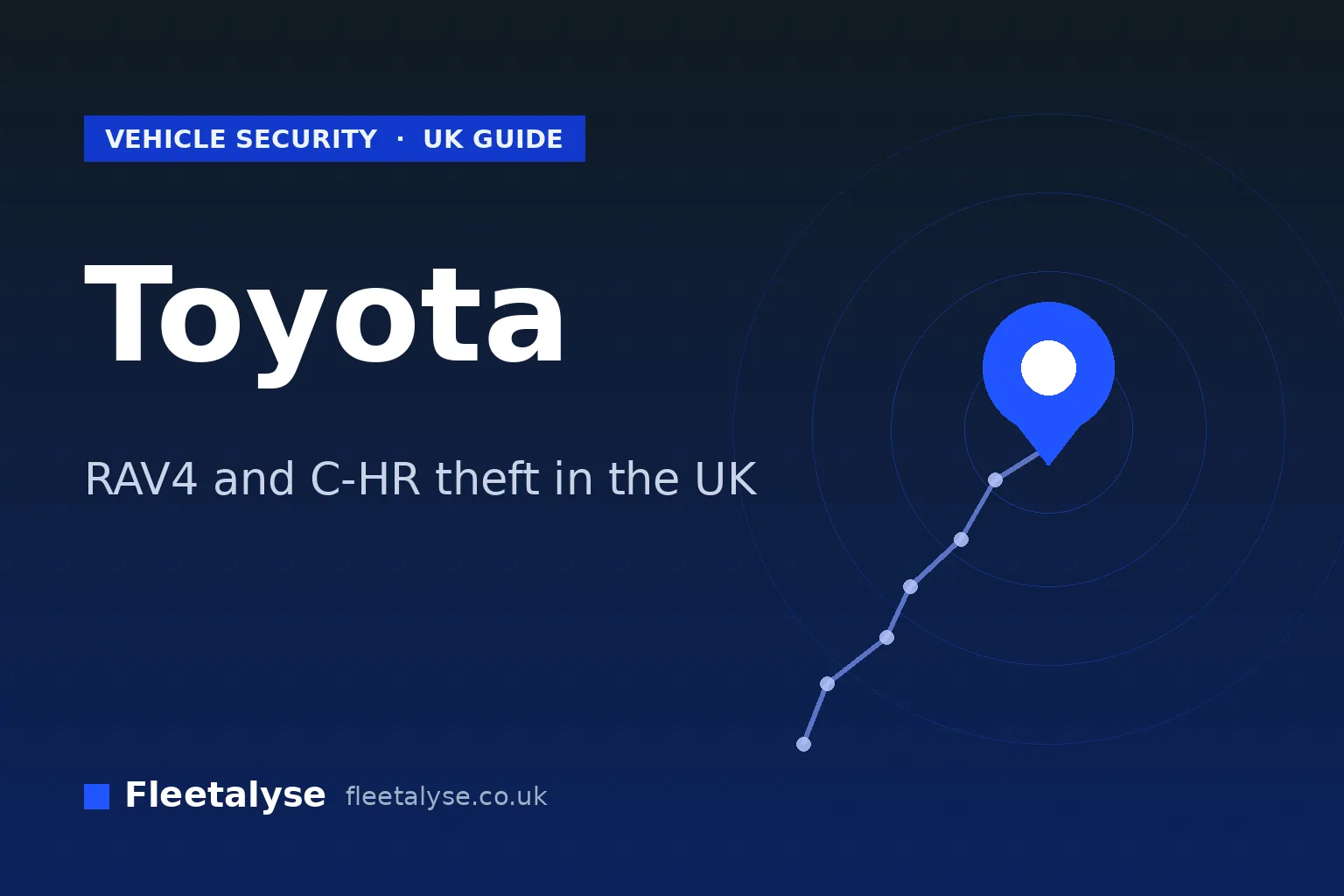 Toyota RAV4 and C-HR theft: UK data and how to protect yours