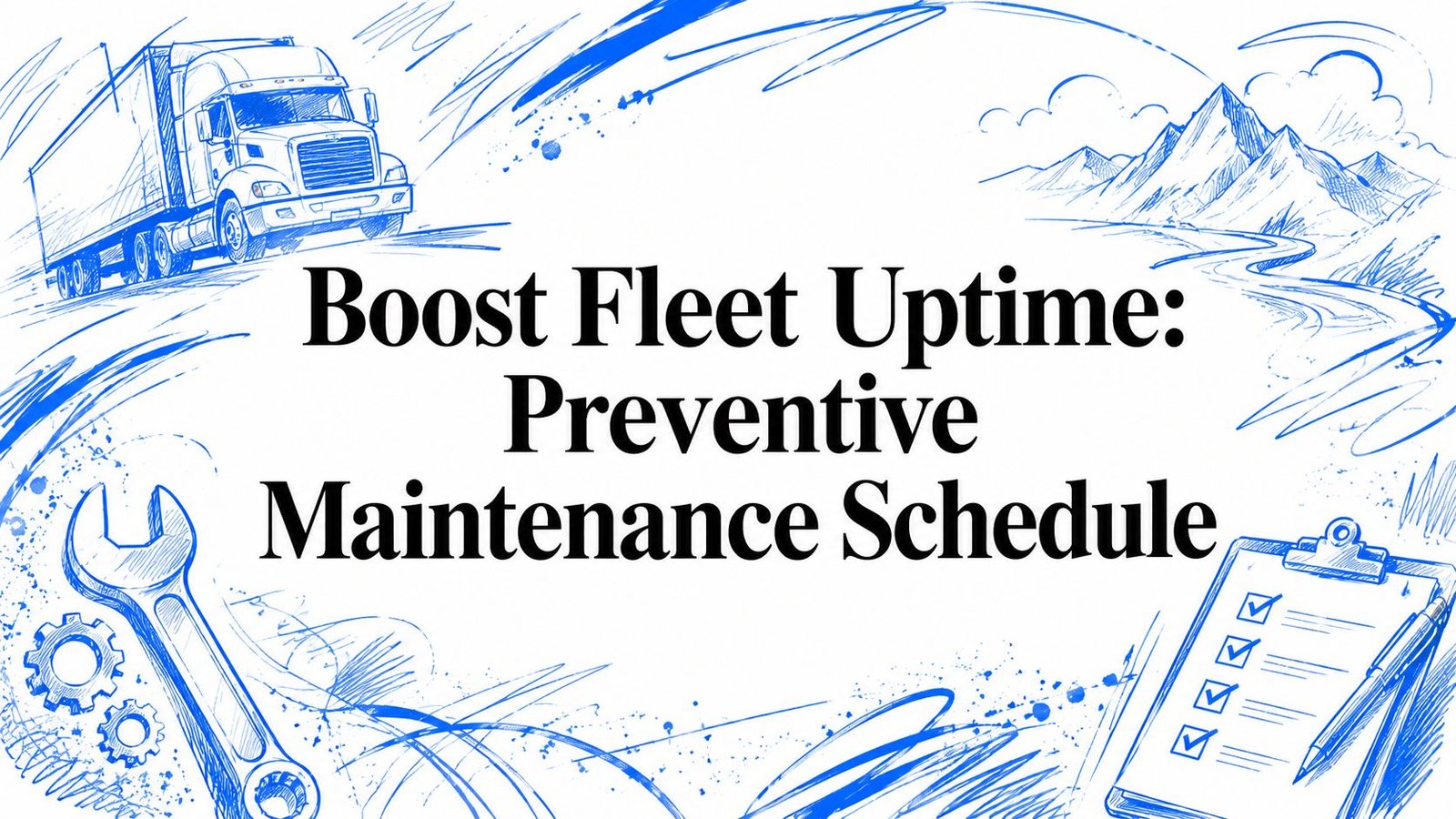 Boost Fleet Uptime: Preventive Maintenance Schedule