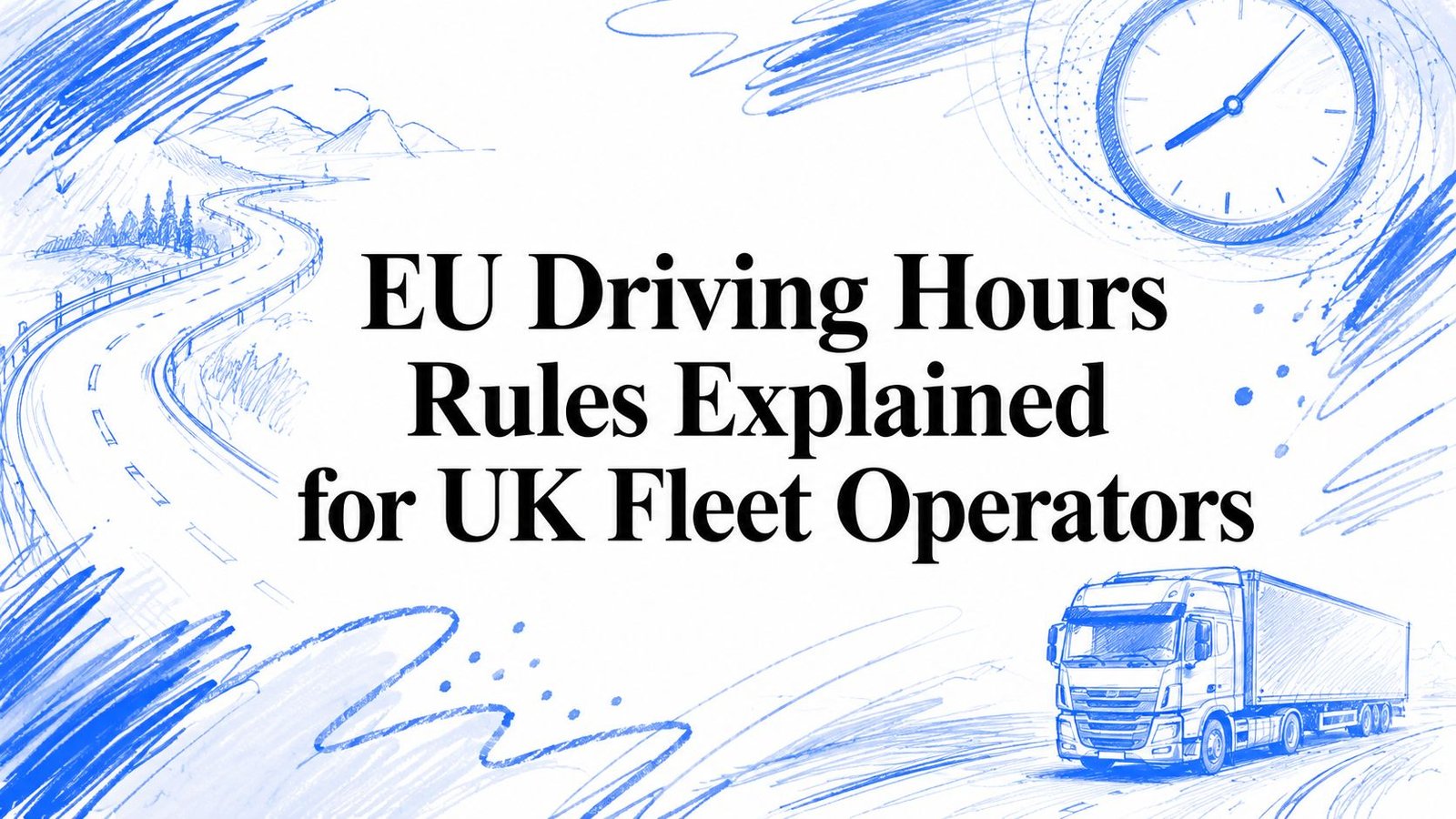EU Driving Hours Rules Explained for UK Fleet Operators