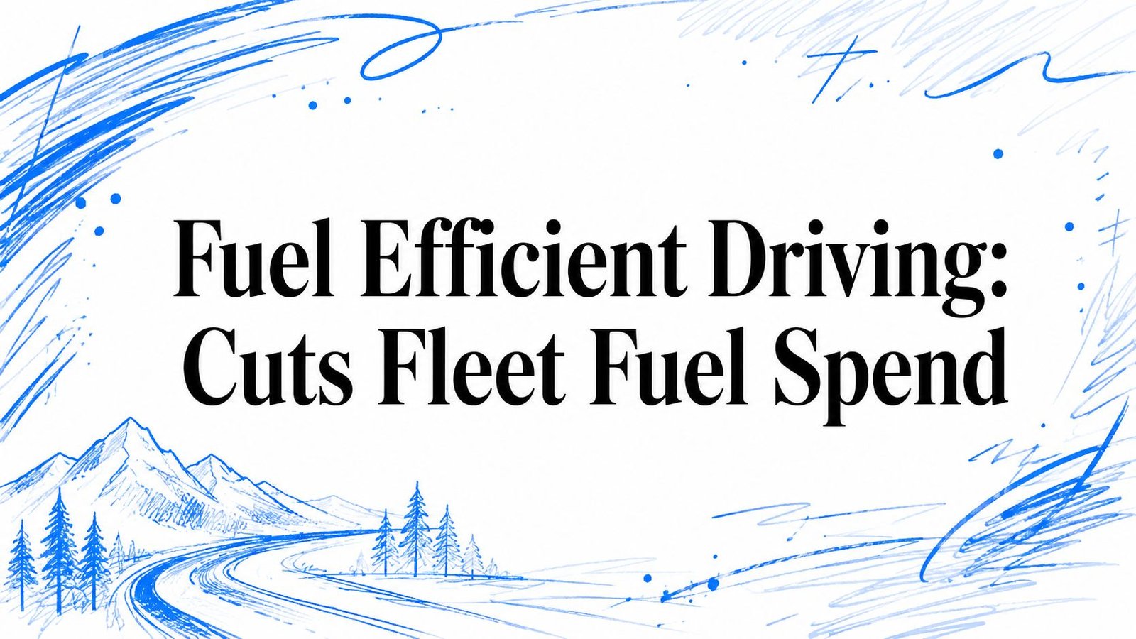 Fuel Efficient Driving: Cuts Fleet Fuel Spend