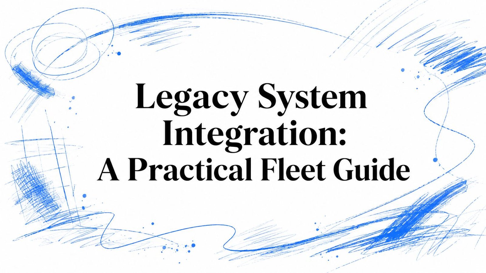 Legacy System Integration: A Practical Fleet Guide