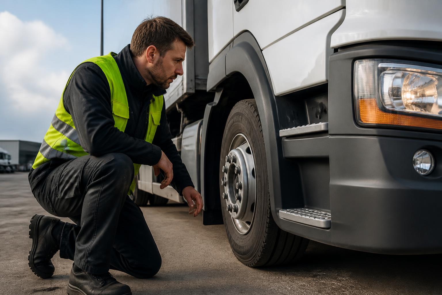 Track walkaround checks and vehicle location in one workflow